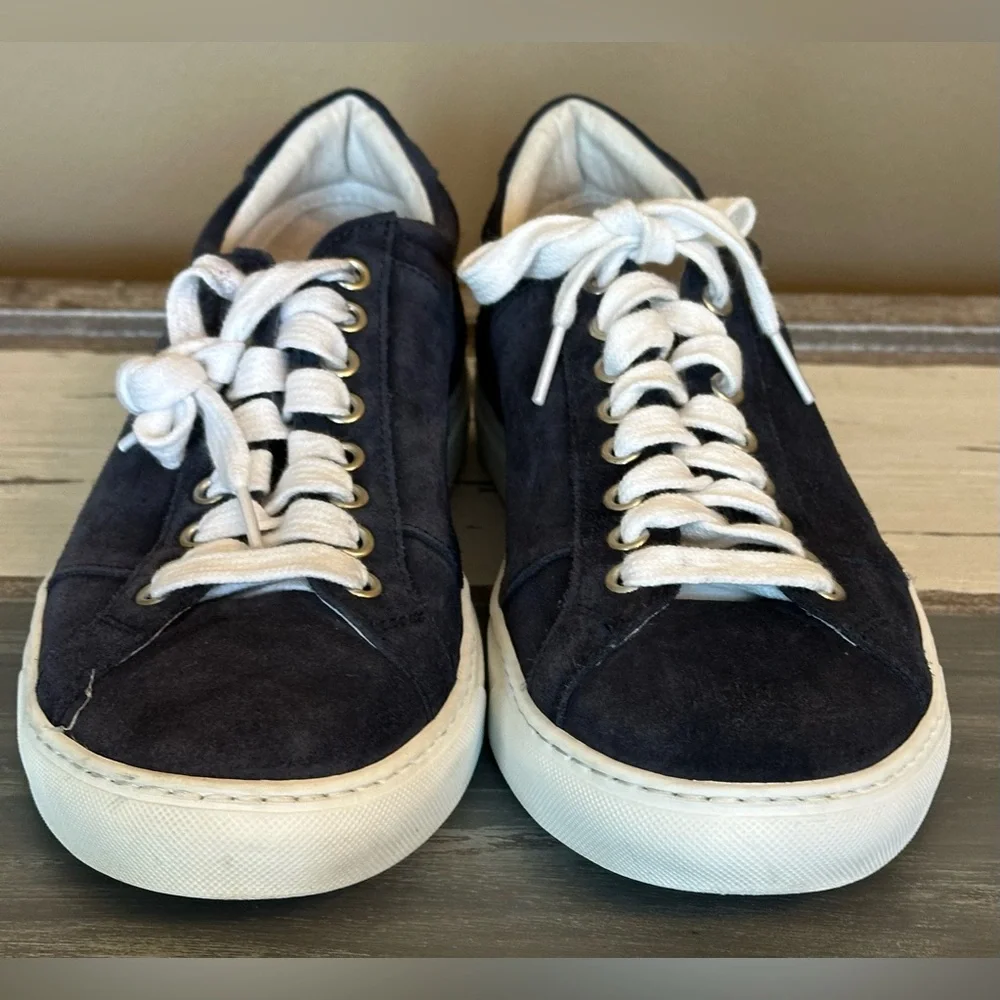 Michael Pasinkoff Men’s Navy Suede Sneaker - Size EU 41‎